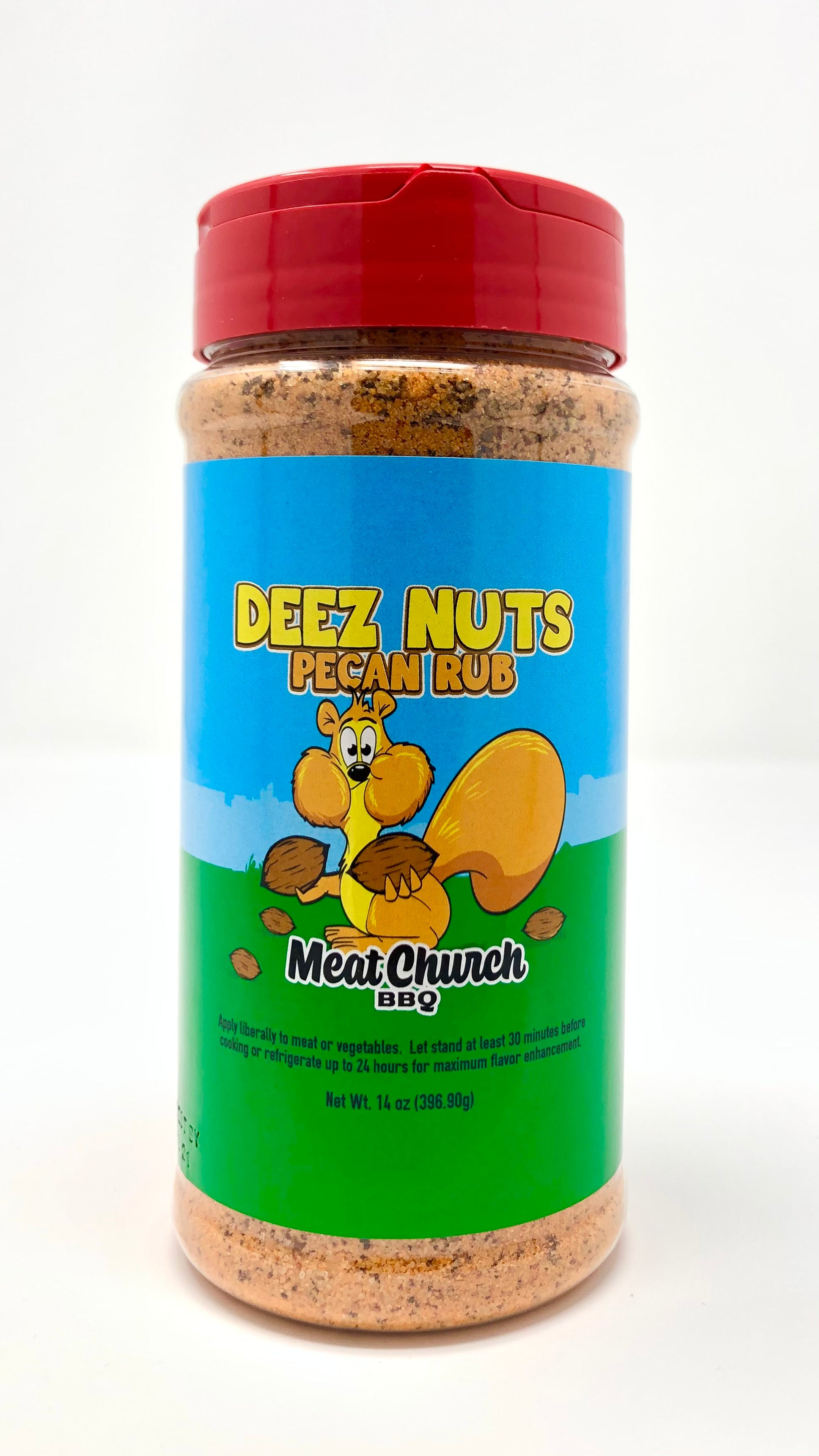 Meat Church Deez Nuts Honey Pecan BBQ Rub - 14oz